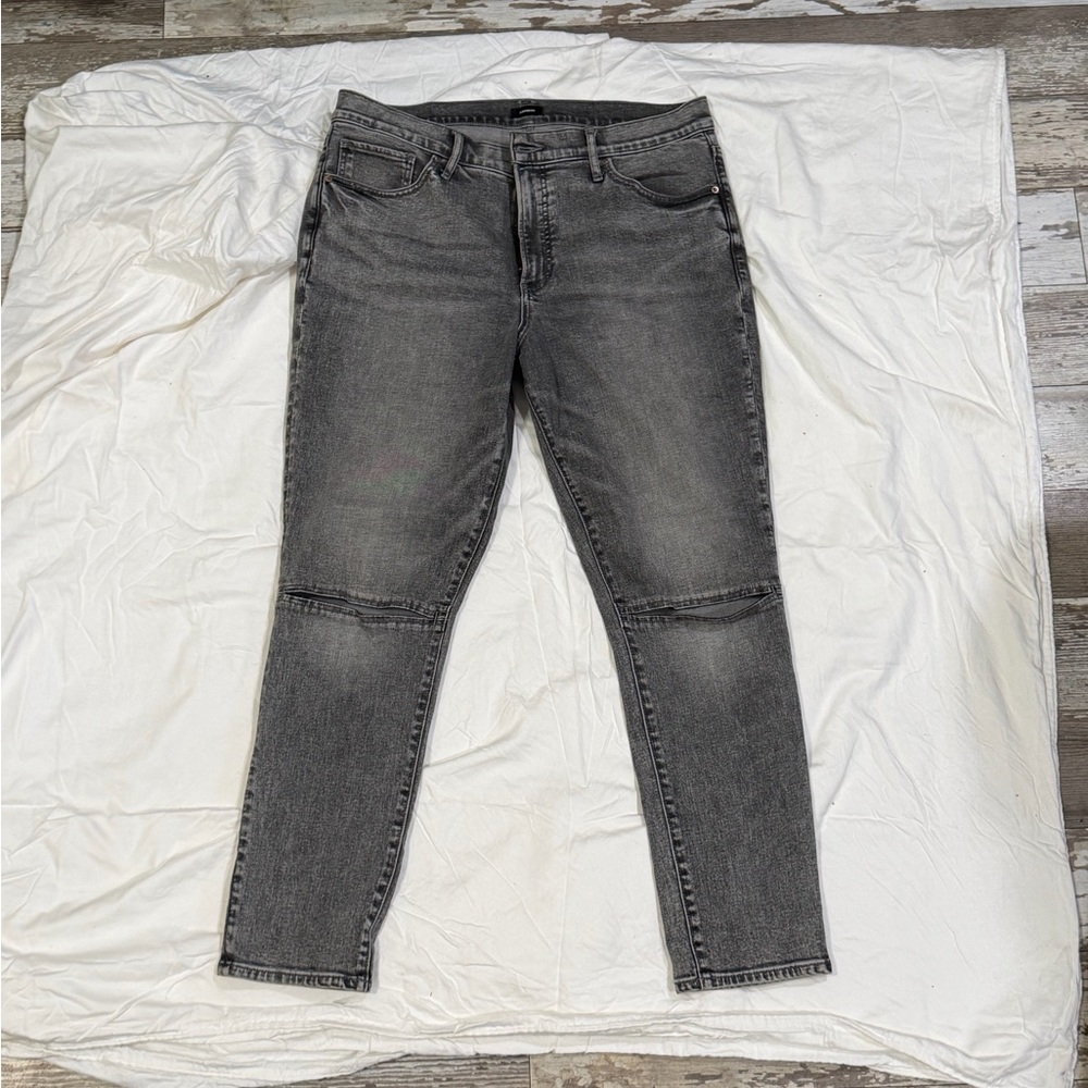 Express Women's High Rise Gray Jeans
